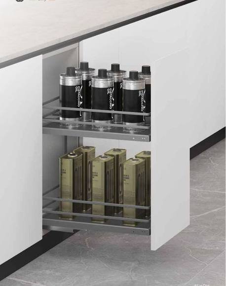 Seasoning basket, 400 mm cabinet