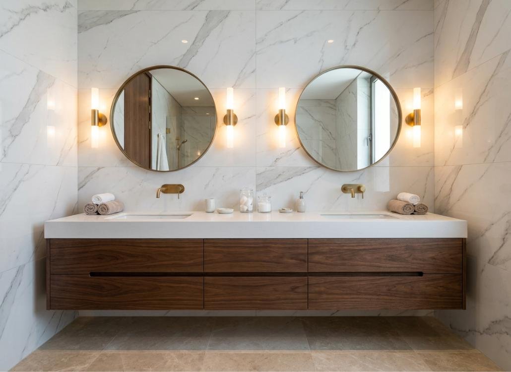 The Double Vanity by NAK Interior