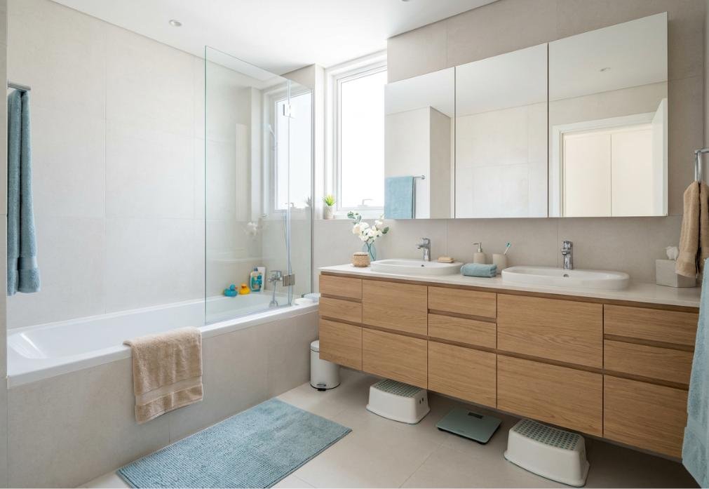 The Family Bath by NAK Interior