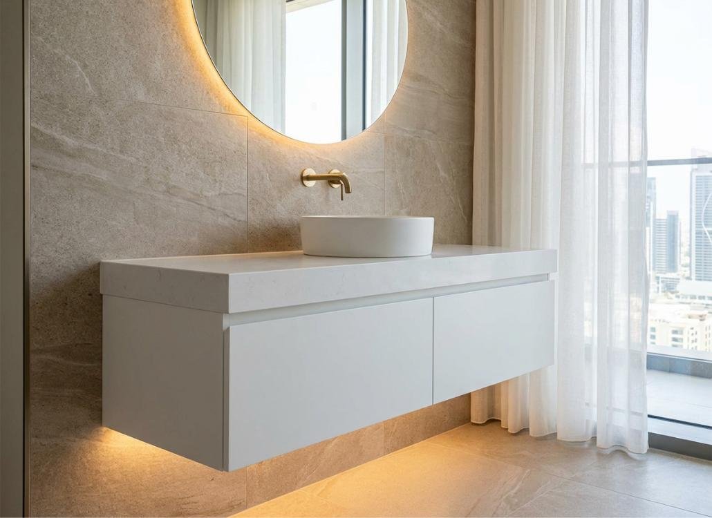The Floating Vanity by NAK Interior