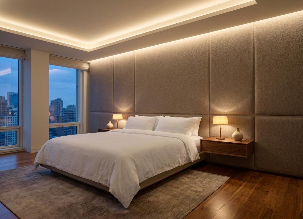 Headboard Wall Bed by NAK Interior