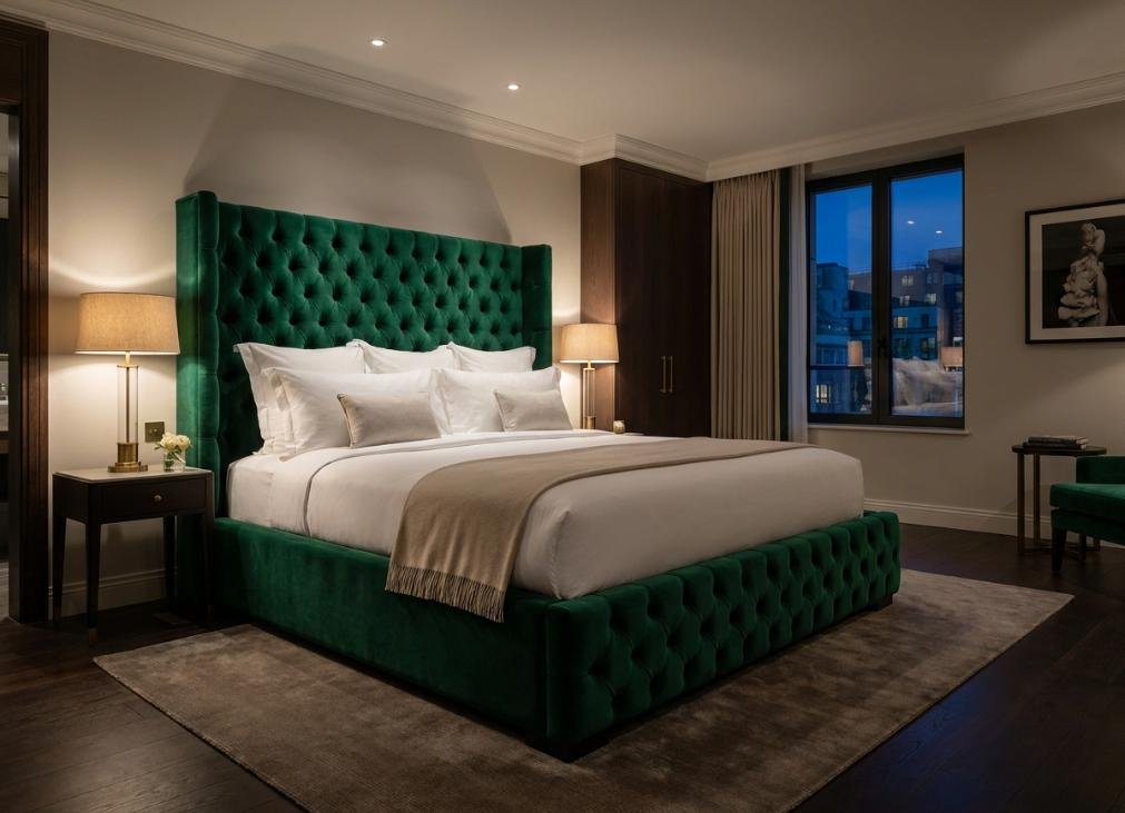 Chesterfield Luxury Bed by NAK Interior