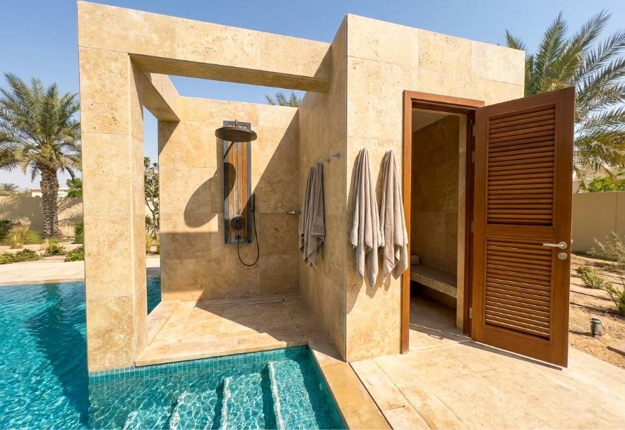 The Pool Shower by NAK Interior
