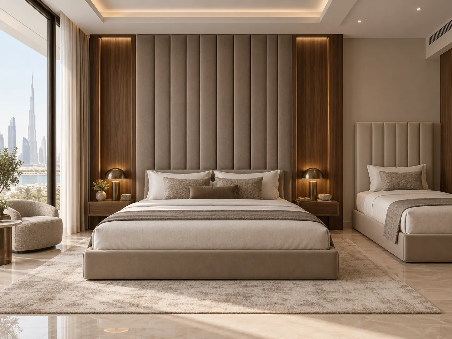 The Panel Wall Bed design visualisation