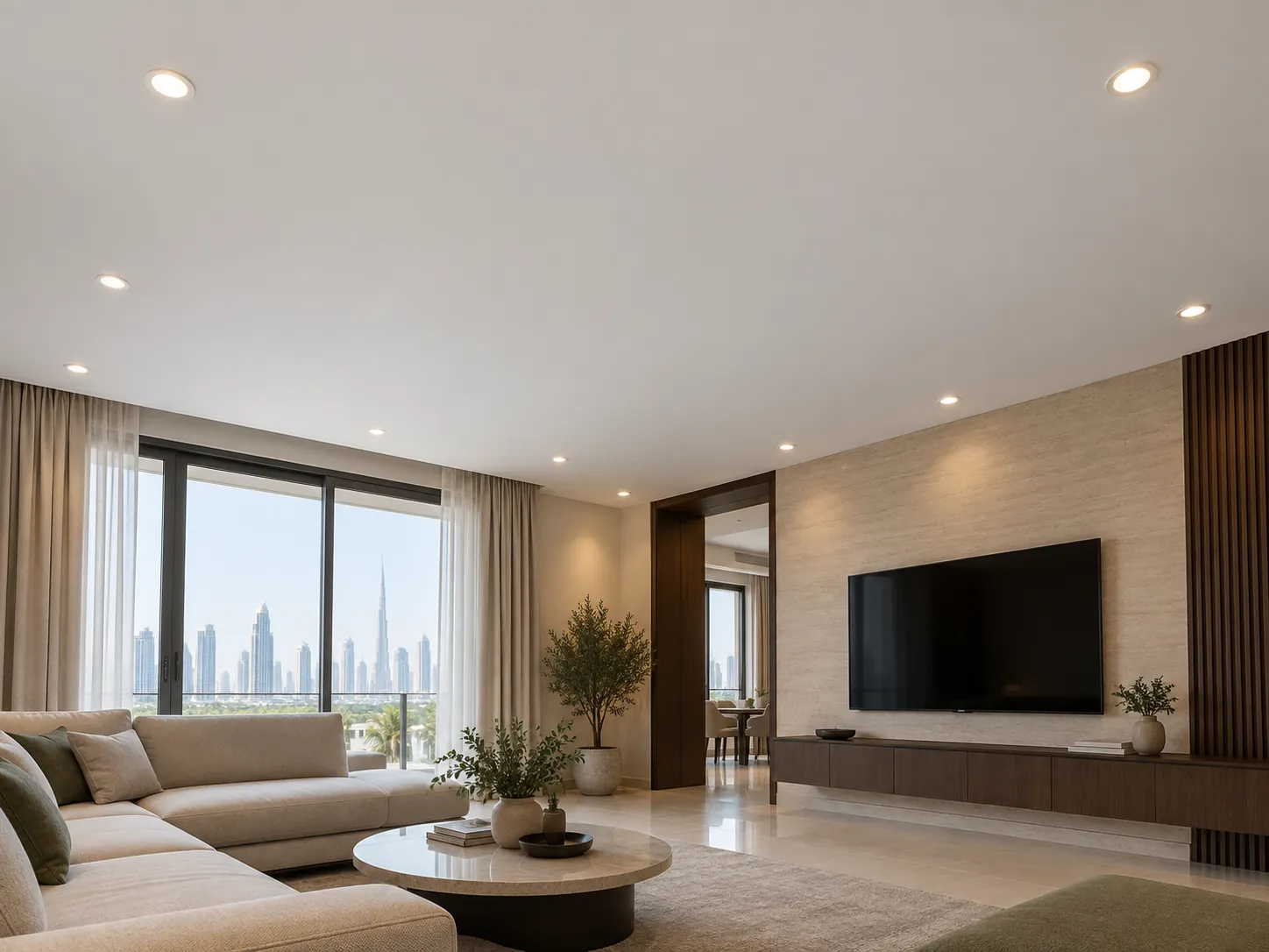 The Plain Ceiling design visualisation