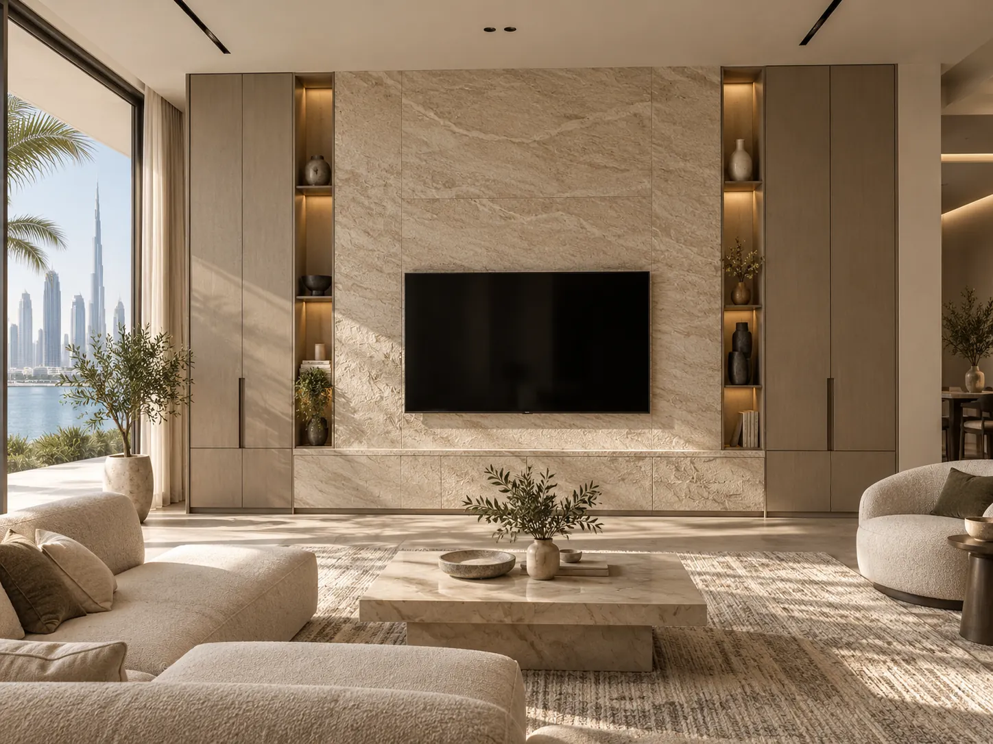 The Sandstone Media Wall design visualisation