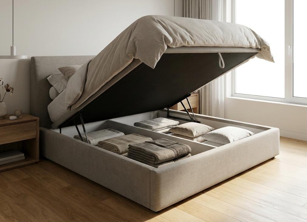 Hydraulic Storage Bed by NAK Interior