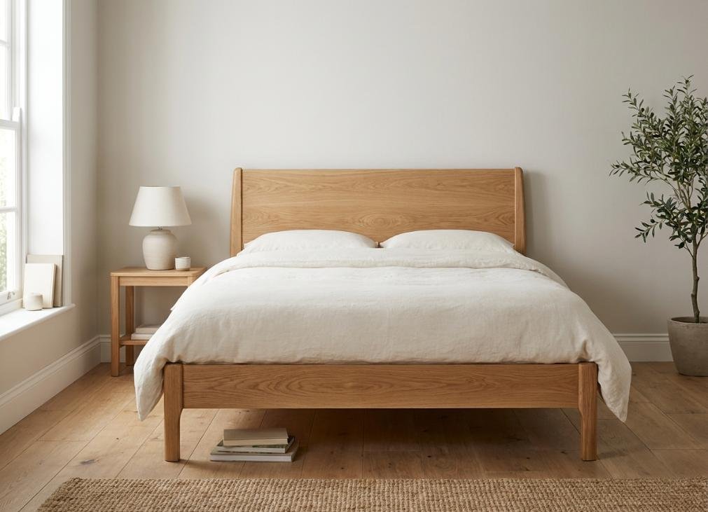 Solid Wood Bed by NAK Interior